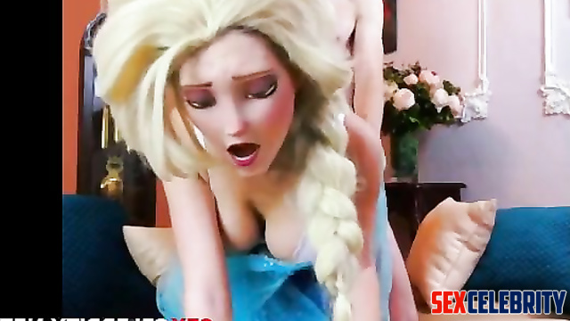 Snow Queen Elsa (Frozen) in DeepFake Porn