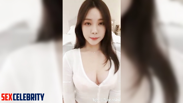 AI Karina [aespa] seduces you with body lotion on tits = 가짜 포르노 에스파 카리나