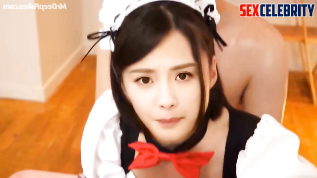 Chinese maid Yang Mi is fucked from behind - fake porn / 杨幂 假色情片