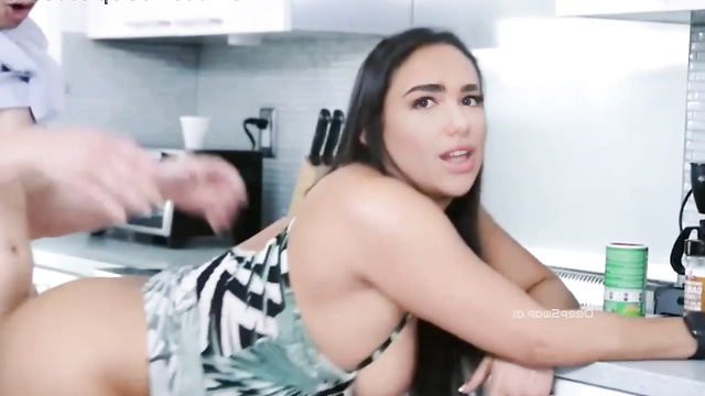 Fake Porn - Crazy Sex of Dua Lipa In The Kitchen