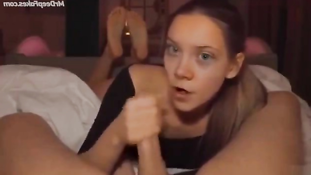 Greta Thunberg gives me the best handjob ever (deepfake POV porn)