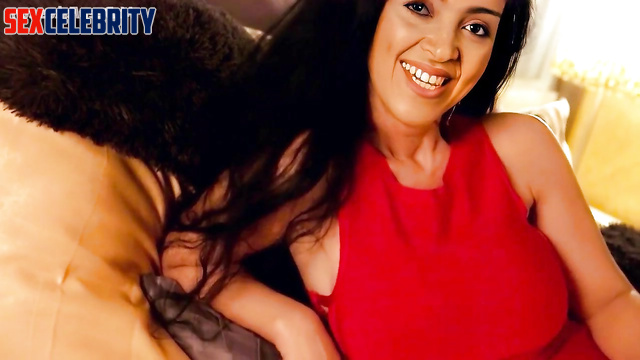 Lady in red Ely Recinos (deepfake)