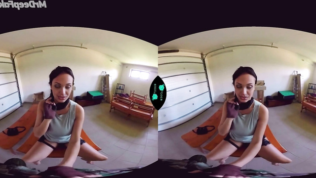 Lara Croft (Angelina Jolie) VR Porn