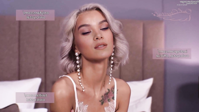 Skinny tattooed blonde Hailee Steinfeld in hot porn [PREMIUM]