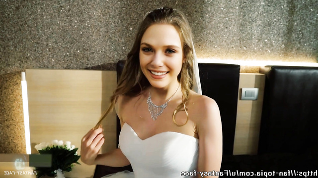 Fake Elizabeth Olsen's last fuck before wedding [PREMIUM]