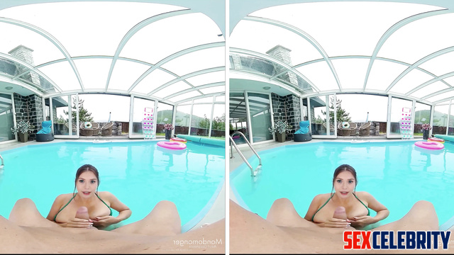 Water vr sex in the pool with Elizabeth Olsen [PREMIUM]