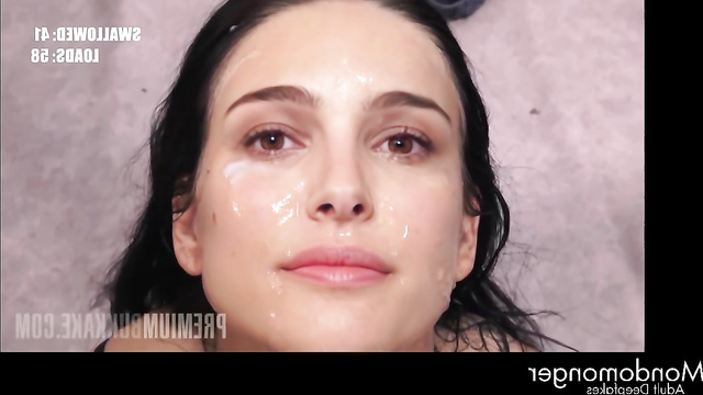 DeepFake Natalie Portman swallows a lot of cum [PREMIUM]