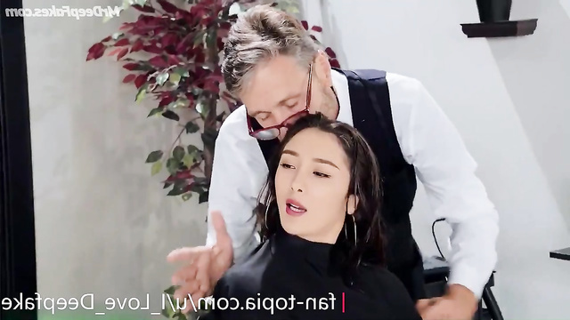 Yang Mi fucked in the barbershop (杨幂 在中国理发店搞砸了)