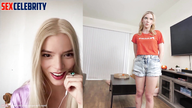 Fake Anya Taylor-Joy came to neighbor for hard fuck [PREMIUM]