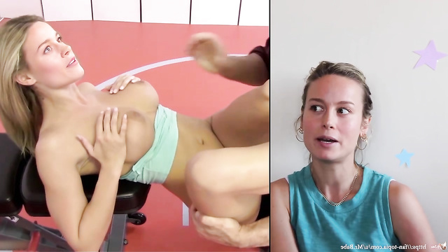 Brie Larson likes sex after workouts (cum on face), deepfake [PREMIUM]