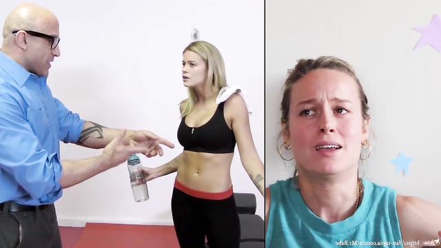 Brie Larson likes sex after workouts (cum on face), deepfake [PREMIUM]