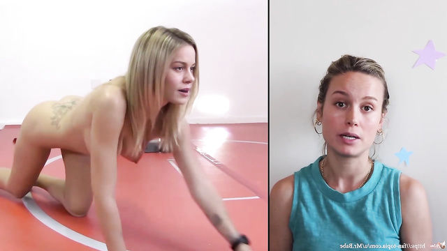 Brie Larson likes sex after workouts (cum on face), deepfake [PREMIUM]