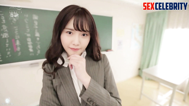 Horny teacher Yoona (윤아) rides student's cock well / SNSD 소녀시대연예인 섹스 [PREMIUM]