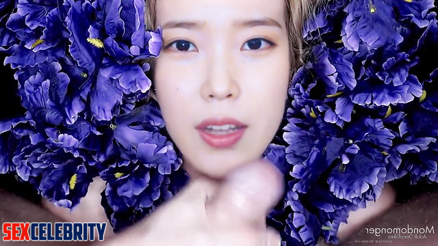 Fake babe IU juicy blowjob in flowers // 아이유 섹스 장면 [PREMIUM]