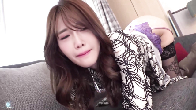 Slut in stockings Yoona (윤아 소녀시대) is twirled on a dick - face swap [PREMIUM]