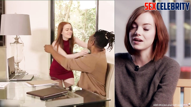 (fakeapp) Red-hot Emma Stone is thirsty for big black dick [PREMIUM]