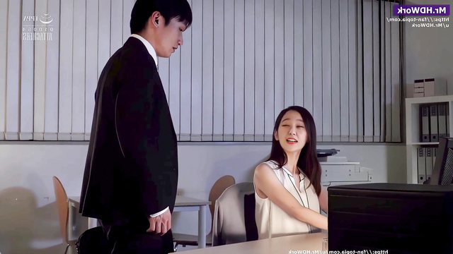 Hot fuck right in the office - fake Krystal Jung (정수정 가짜 포르노) [PREMIUM]