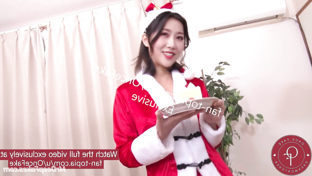 Girls from Dreamcatcher loves Santa and cream / 드림캐쳐 연예인 섹스 fakeapp