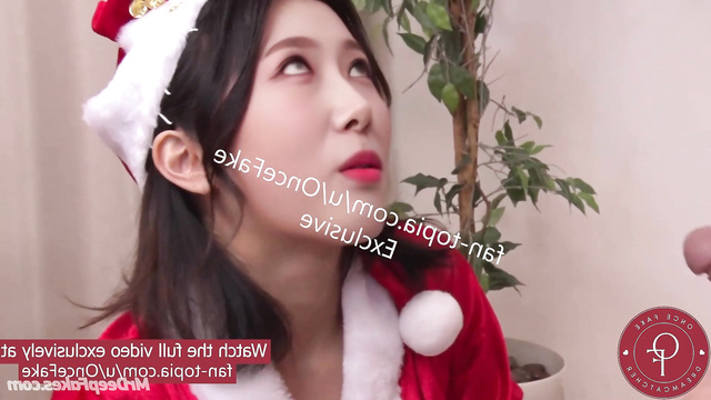 Girls from Dreamcatcher loves Santa and cream / 드림캐쳐 연예인 섹스 fakeapp