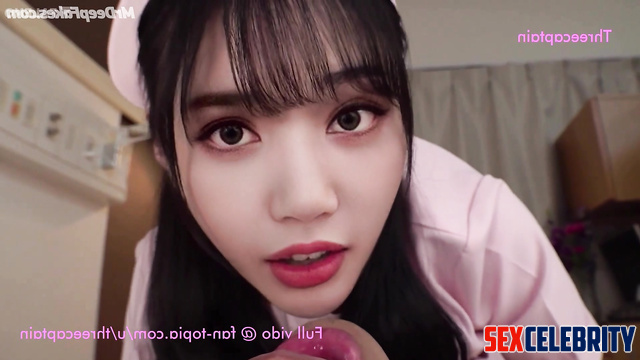 Lisa deepfake porn - nurse likes blowjob / 리사 블랙핑크