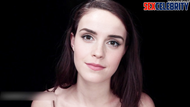 Hot whore Emma Watson wants to fuck and tells about it, sex tape