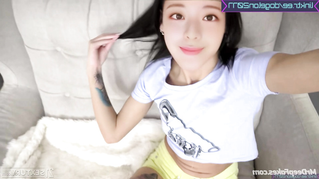 Yuna, ITZY fuck after hot photo sending, real fake - 신유나 있지