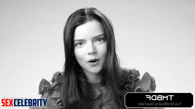 (AI fakes) Anya Taylor-Joy knows everything about BDSM