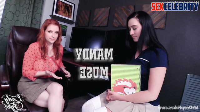 Mom & daughter threesome - fake Anna Kendrick & Jennifer Love Hewitt