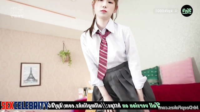 Good school bitch Taeyeon is waiting for your cock, fakeapp (태연 얼굴 교환)