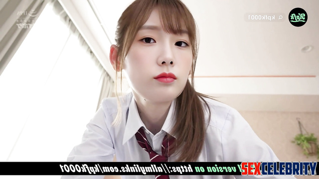 Good school bitch Taeyeon is waiting for your cock, fakeapp (태연 얼굴 교환)