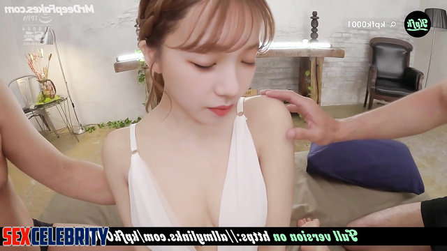 Oily bitch Karina, Aespa threesome sex tapes (카리나 에스파)