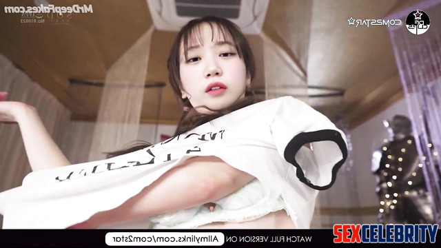 Sex games with her nipples before fuck - fake Chaewon / 채원 아이즈원