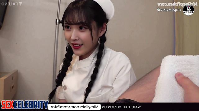 Too much working makes pigtailed nurse horny - IU 이지은 딥 페이크 에로틱