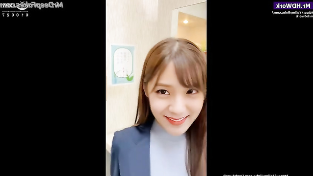 Sexy Jisoo (지수 블랙핑크) fuck with colleagues at work / fakeapp