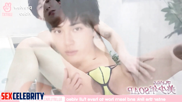 Sexy brunet jerking off alone - (주학년 더보이즈) Ju Haknyeon solo sex scenes