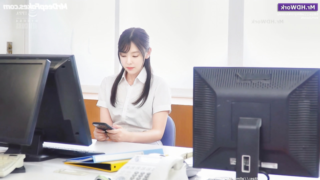 Colleague wrote that he wanted her during a break [아이린 레드벨벳] fake Irene