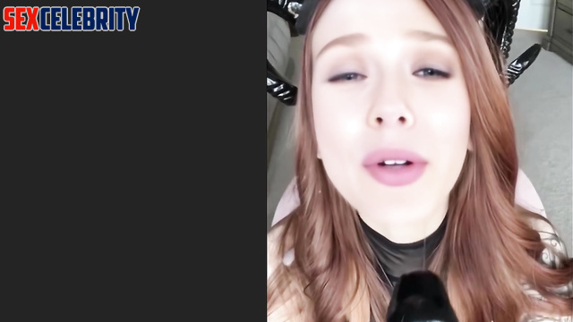 Using dildo for pussy & face fuck - Elizabeth Olsen webcam fakes