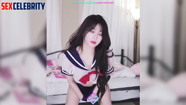 Schoolgirl Karina (카리나 에스파) loves dancing for classmates / real fake