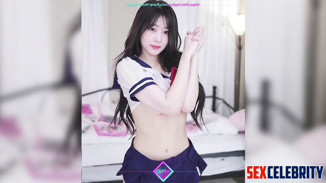 Sexy dance for her music teacher - schoolgirl Minju (김민주 아이즈원) solo A.I.