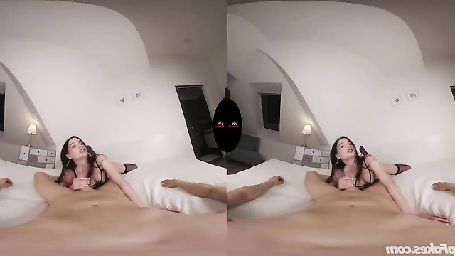 Slutty teen Gal Gadot fucks you in VR - real deepfake porn