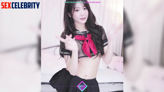 Hot schoolgirl dancing for old farts (태연 소녀시대) Taeyeon solo sex scene