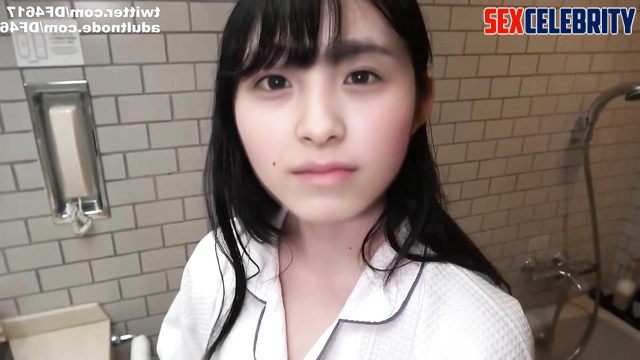 Nogizaka46 Momoko takes cum load on her face (ももこ パイズリ 乃木坂46) [PREMIUM]