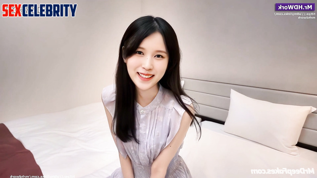 Mina (TWICE) showed what kind of panties she has, fakeapp (딥페이크 미나)