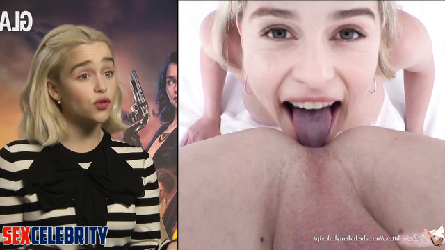 Busty blonde fucks with blacks - Emilia Clarke hot adult video