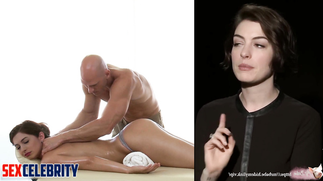 Busty bitch Anne Hathaway fucked with mature masseur - fakeapp