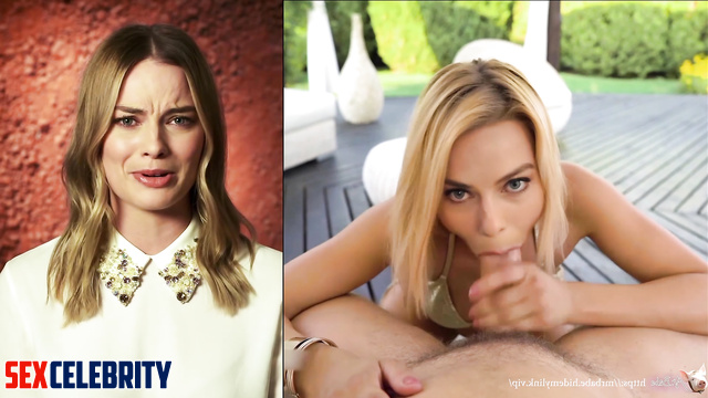 [face swap] Margot Robbie comes over for afternoon anal