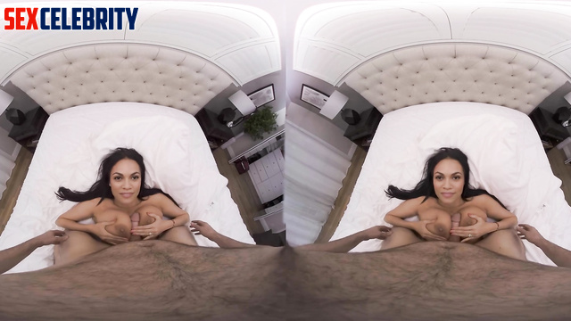 Rosario Dawson gets a juicy tit fuck / pov deepfake video