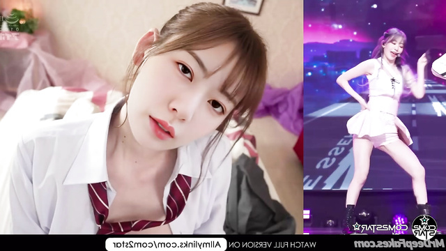 Sakura (사쿠라 르세라핌 아이즈원) ready for anything the producer says - fake pmv