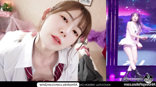 Sakura (사쿠라 르세라핌 아이즈원) ready for anything the producer says - fake pmv