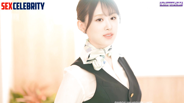 Sexy stewardess achieved what she wants, ai Rose (로제 블랙핑크)